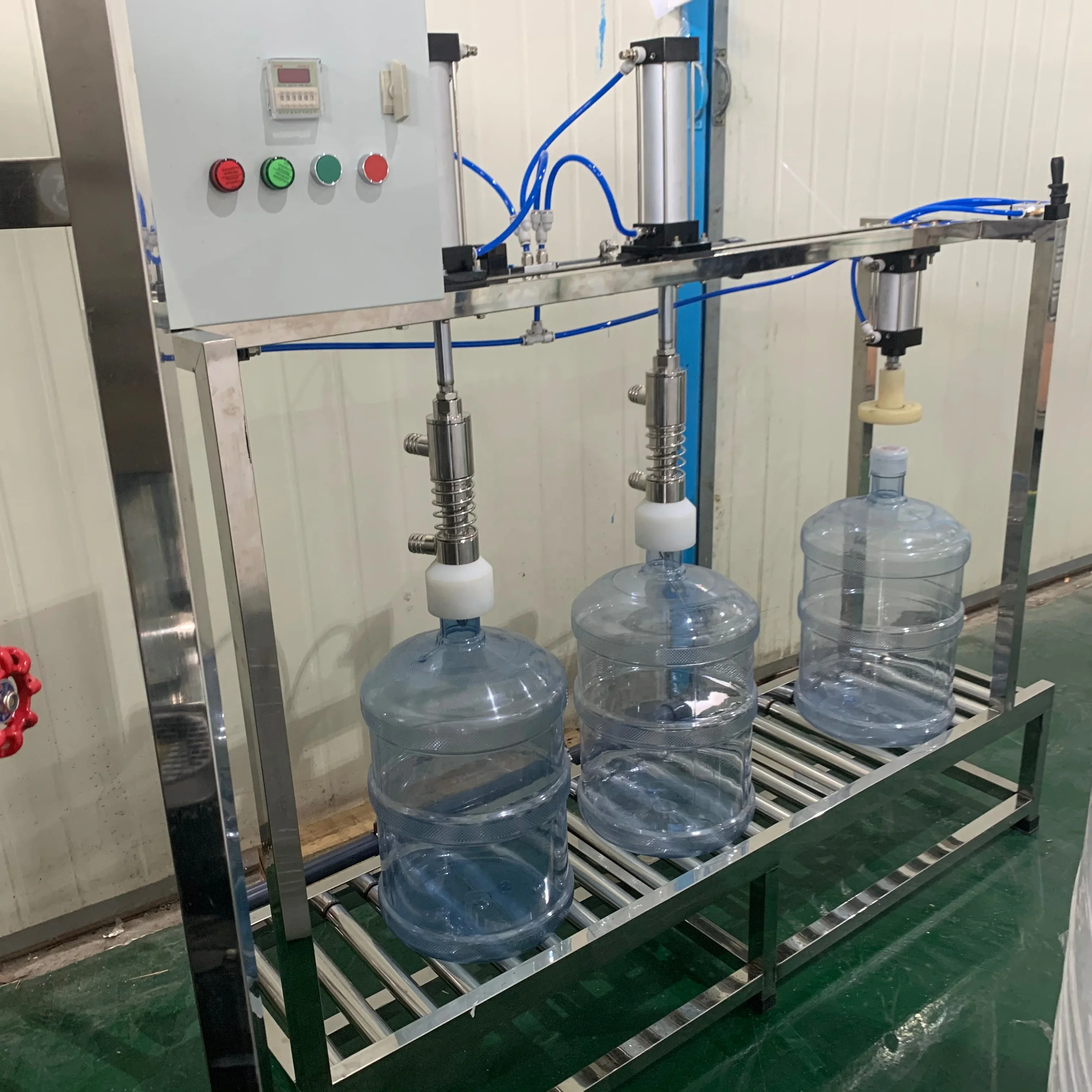 5 gallon bottle manual control water filling machine