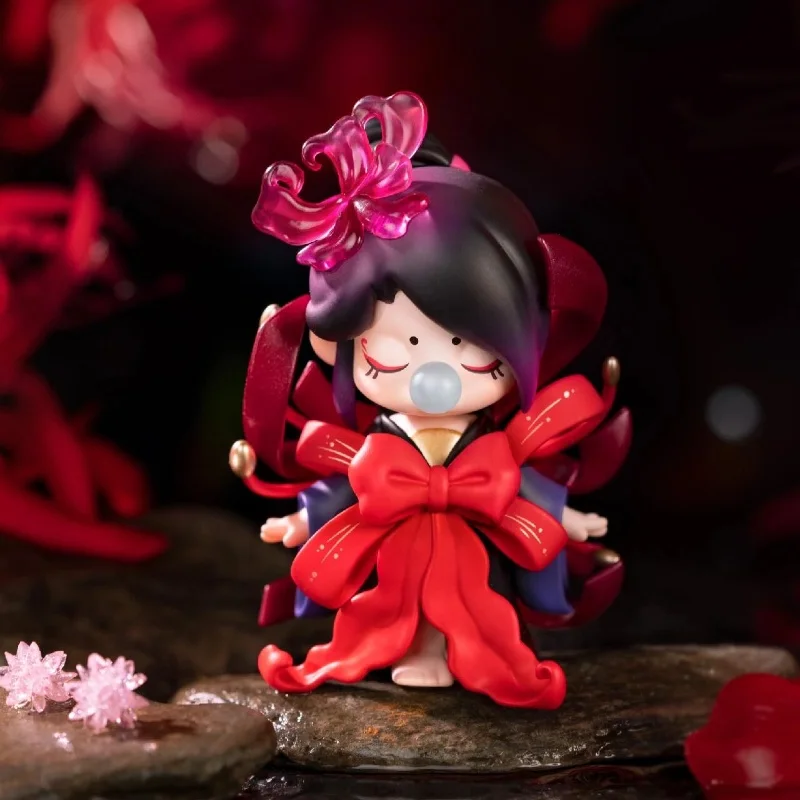 سلسلة مجموعة زهور Nanqian صندوق أعمى تهب فقاعة فتاة المد لعب صندوق غامض هدية مفاجئة لعطلة عيد الميلاد #6