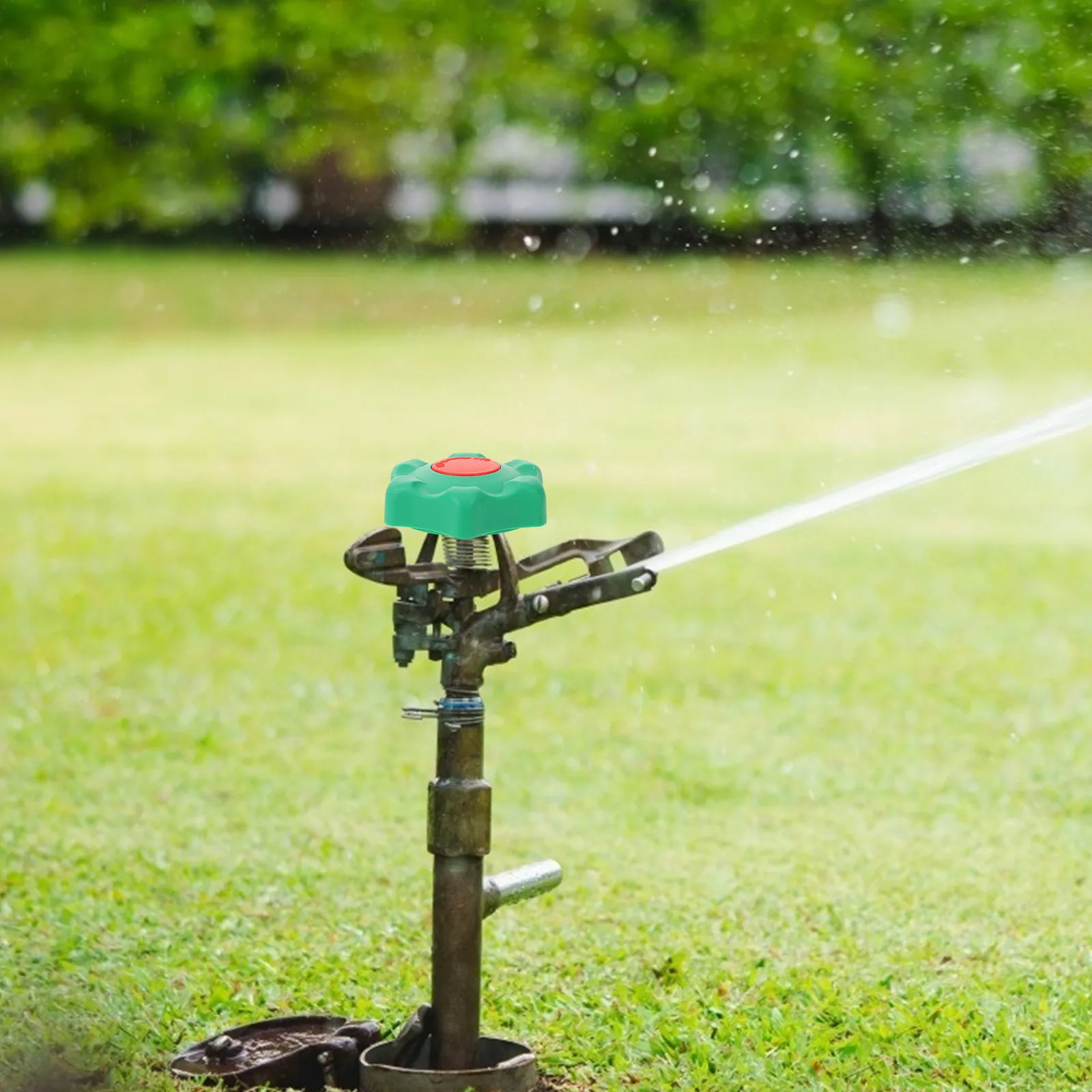 Rotating Valve Green ABS 6x6 Classic Design for Gate Stop Valves Replacement Gate Valve H wheel Pipeline Replacement Faucet