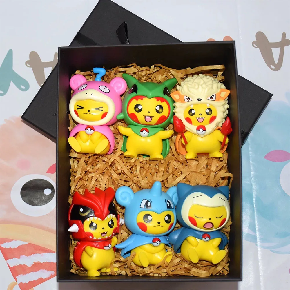 10CM Anime Spiel Übersetzer Pikachu Figur Taschenmonster Animation Nette Modell Spielzeug Geschenke Sammlung Dekoration Ornamente PVC