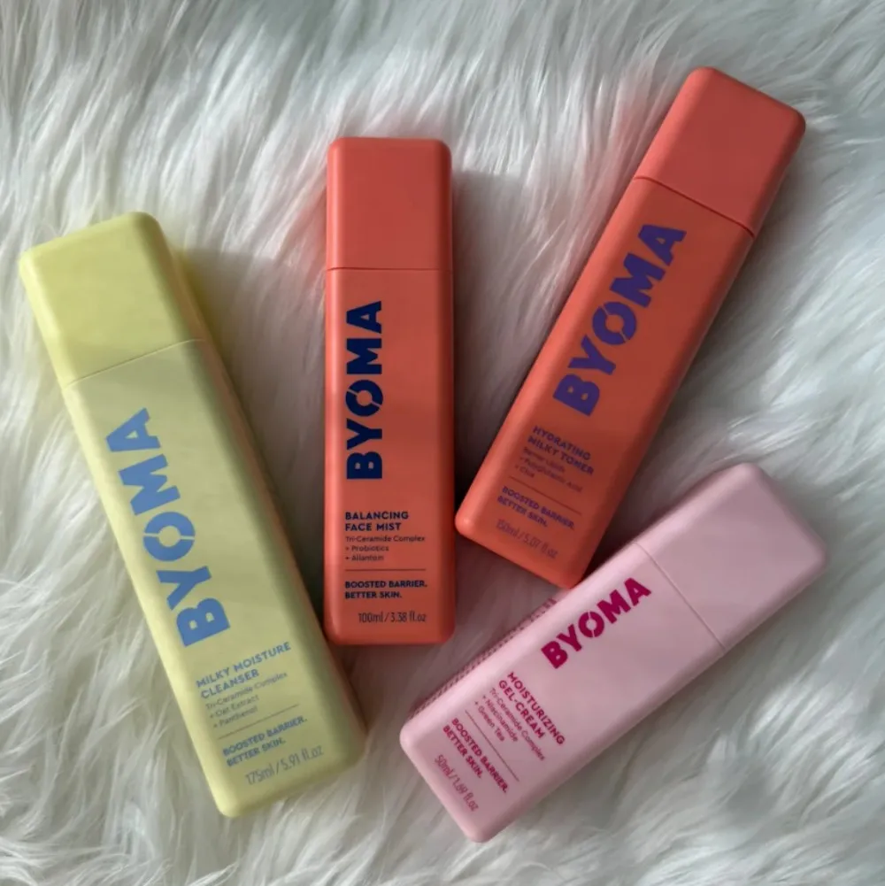 BYOMA Hydrating Skincare Set - Phyto-Mucin Serum + Recovery Oil - Barrier Boost Moisturizing Anti-Wrinkle Care