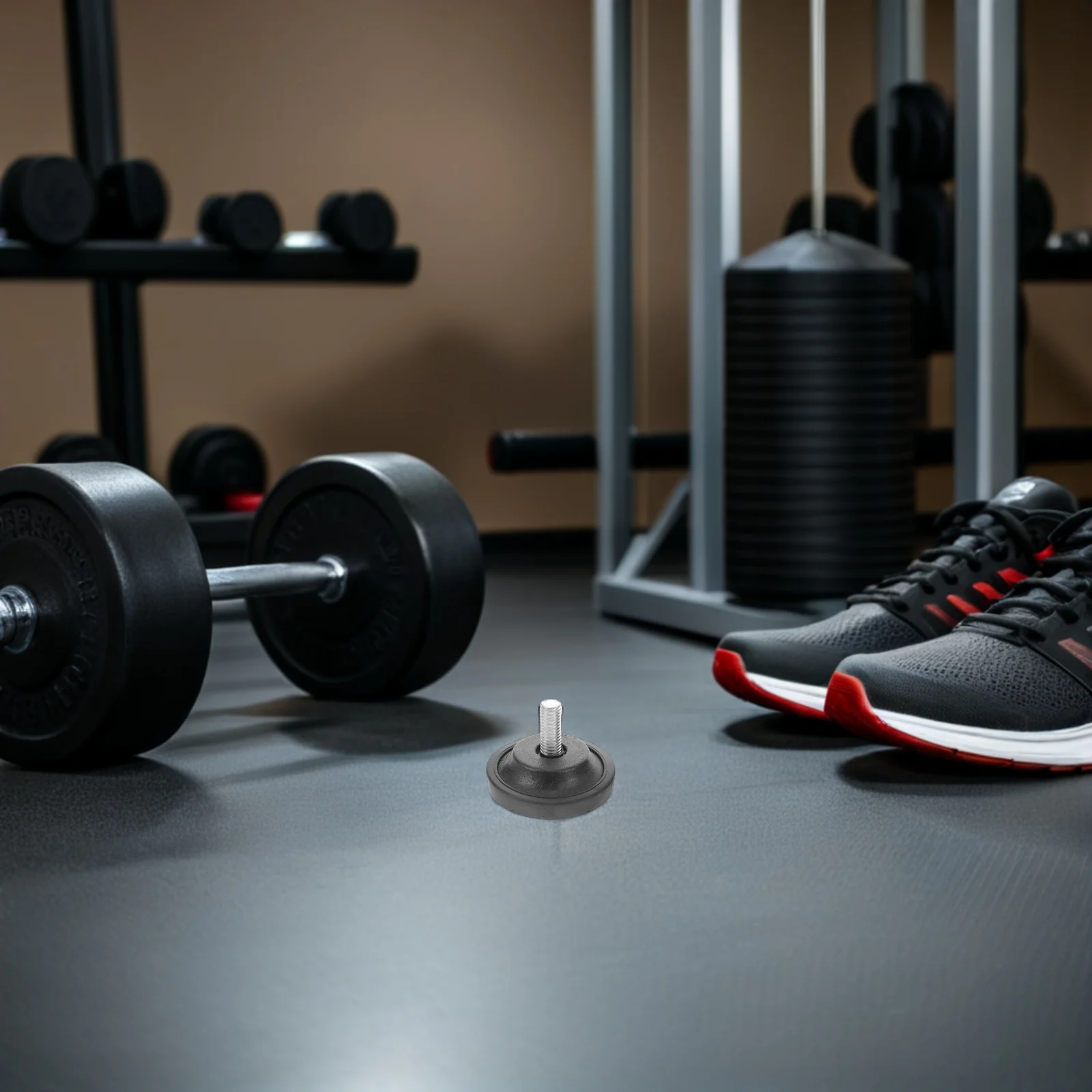 4pcs Anti-Slip Support Pads Rubber Feet Leveling For Treadmill Bike Furniture Vibration Reduction Floor Protection Adjustable