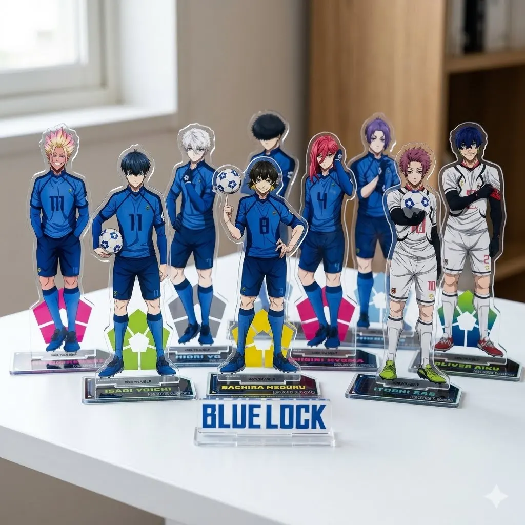 BLUE LOCK MIKAGE REO MANGA personnage 15CM acrylique support bureau enseigne sac suspendu décoration accessoires porte-clés