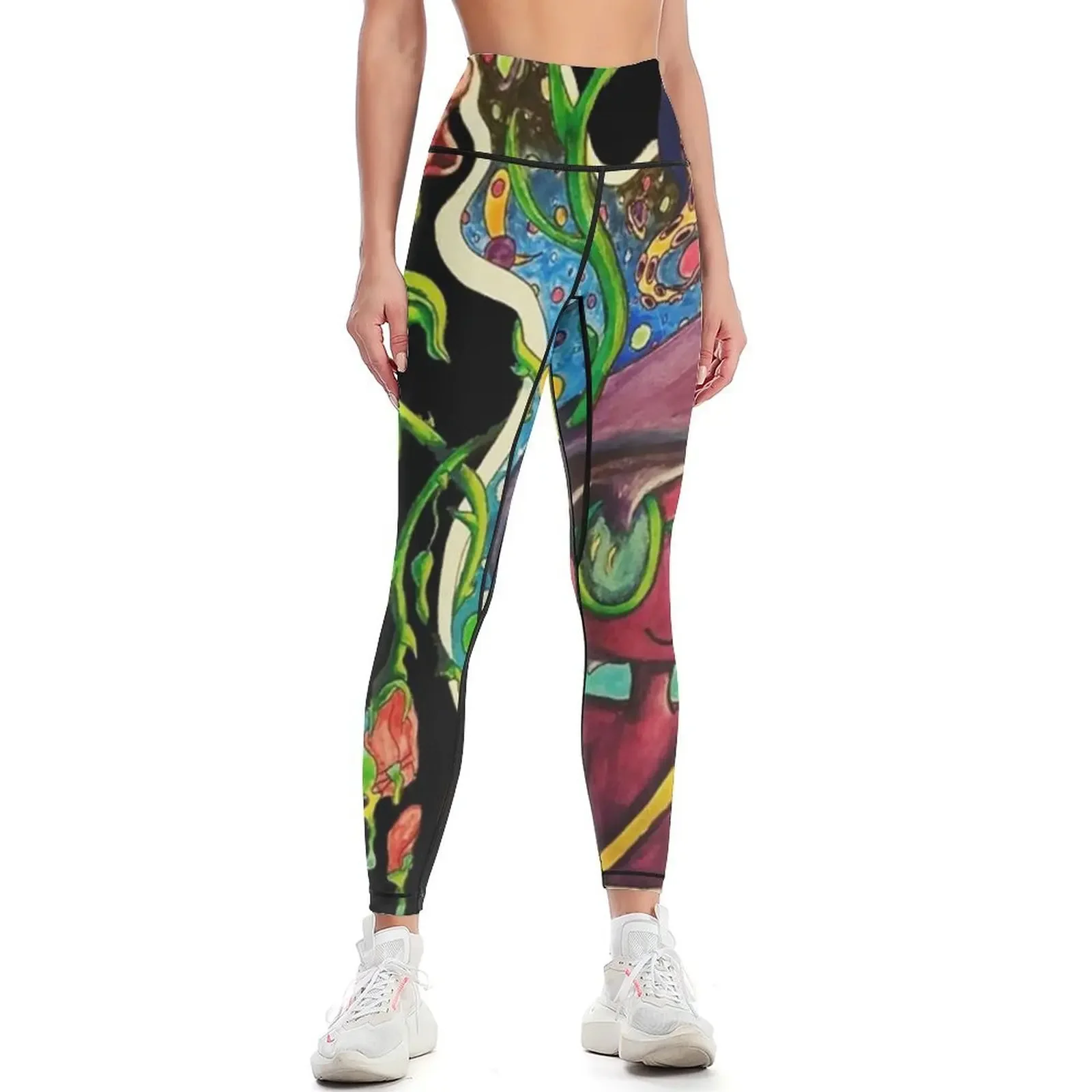 

The Midnight Gospel Leggings Jogger pants gym wear Leginsy push up sportswear gym Womens Leggings