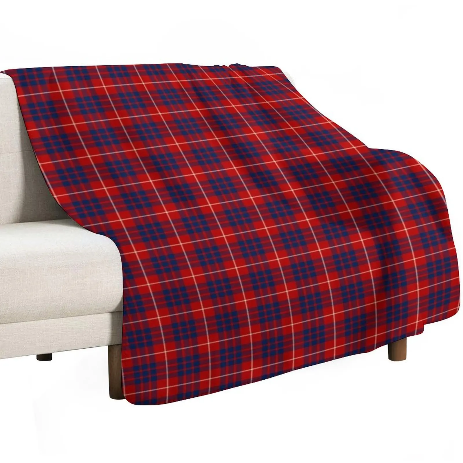 Clan Hamilton Tartan Throw Blanket Single warm for winter Decorative Sofas Bed Sofa Quilt Summer Blankets
