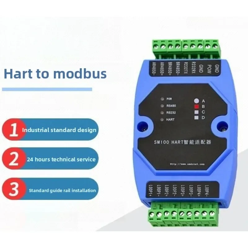 Converter HART to RS485 to 232SM100-B