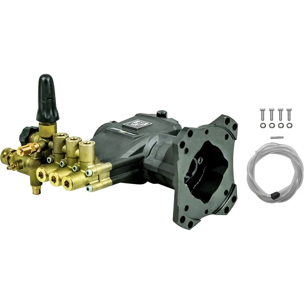 مجموعة استبدال المكبس الثلاثي الأفقي AAA Pumps 90038 لغسالات الضغط، 3800 رطل لكل بوصة مربعة، 3.5 جالون في الدقيقة، عمود واحد، كاملة مع