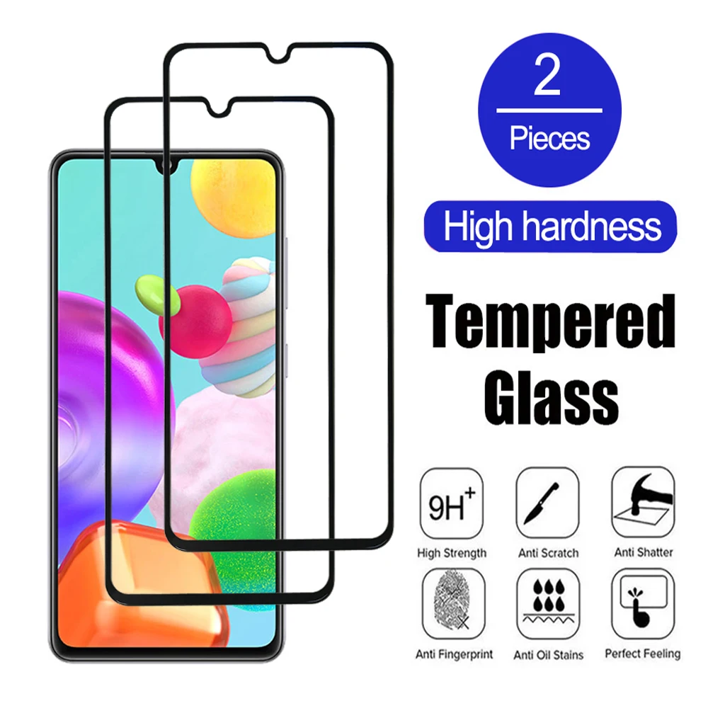 2Pcs 999D Tempered Glass For Samsung Galaxy A31 A32 A33 A34 A35 A21 A22 A23 A24 A25 4G5G Screen Protector For Samsung A21s Film