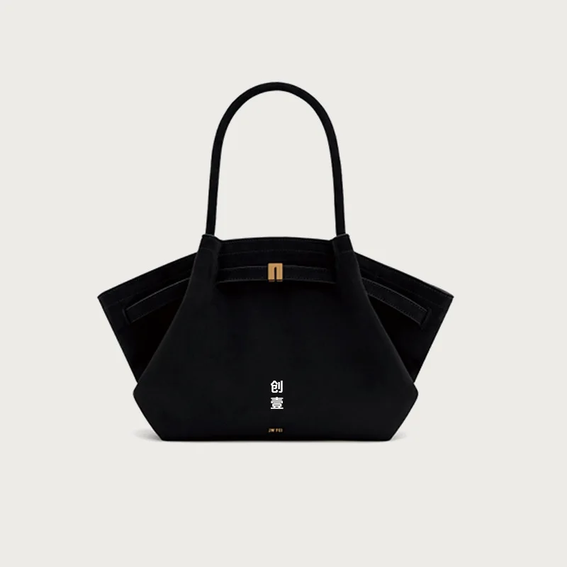Autumn and Winter Deerskin Velvet Underarm Bag Women\'s Large Capacity Vintage Tote Bag Fashion All-Matching Female Commuter