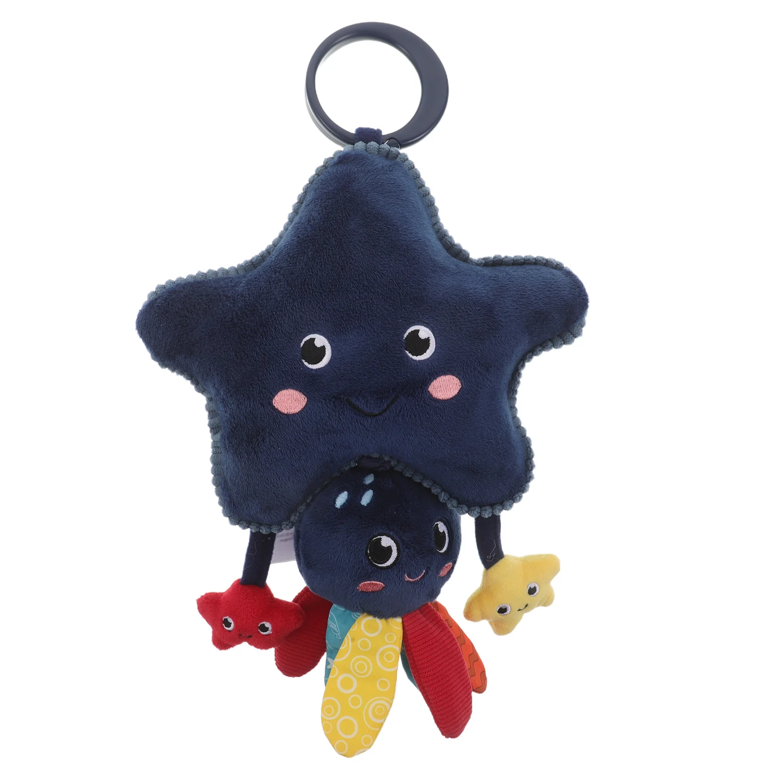 موبايل سرير أطفال بتصميم المحيط الحسي للأطفال حديثي الولادة، خشخيشة محمولة معلقة، ألعاب معلقة للرضع