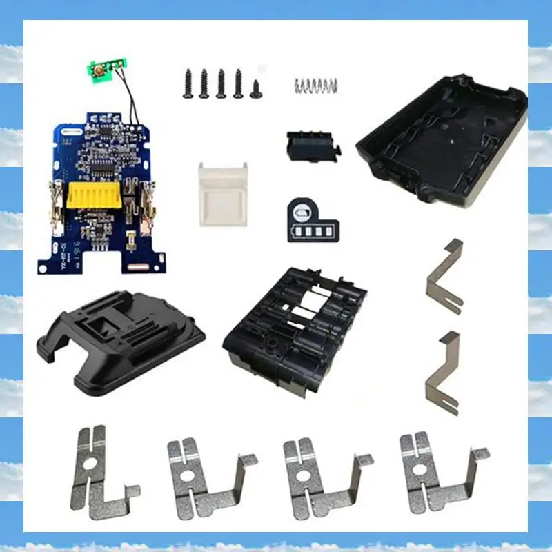 

A11I 2X DIY Battery Case Single Cell Protection Detection BMS For 18V Battery BL1830 BL1820 BL1815 BL1860B LXT