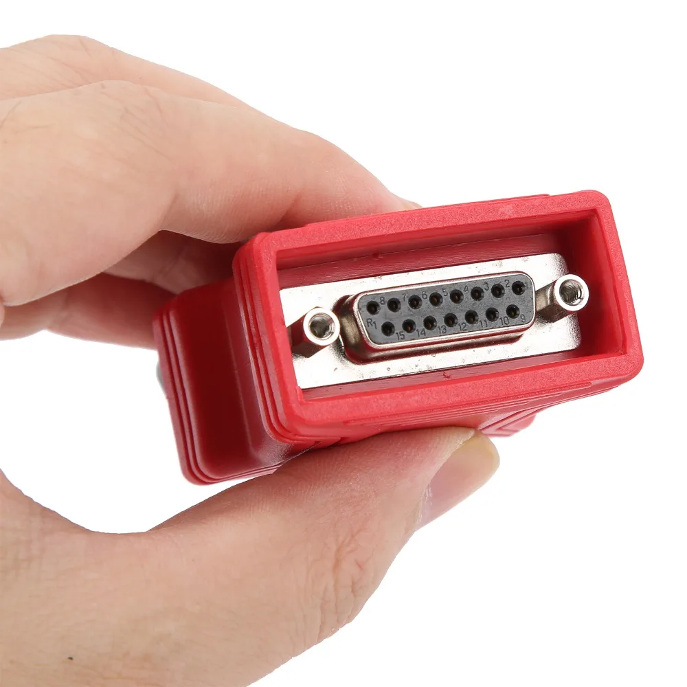 16 Pin OBD2 Diagnostic Adapter Plug and Play Resist Wear OBDII Adapter ABS Housing Car Diagnostic Connector