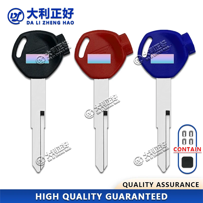 

DL Motorcycle key For Honda New Continental Wuyang key WH100 Joy 125CC God of War SDH150-F motorcycle key with magnet sticker