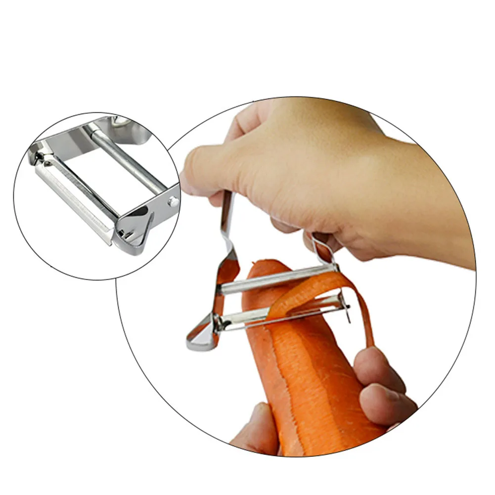 Stainless Steel Peeling Fruit Peeler Creative Household Fruit U-shaped Planer Home Kitchen Supplies Kitchenware Accessories