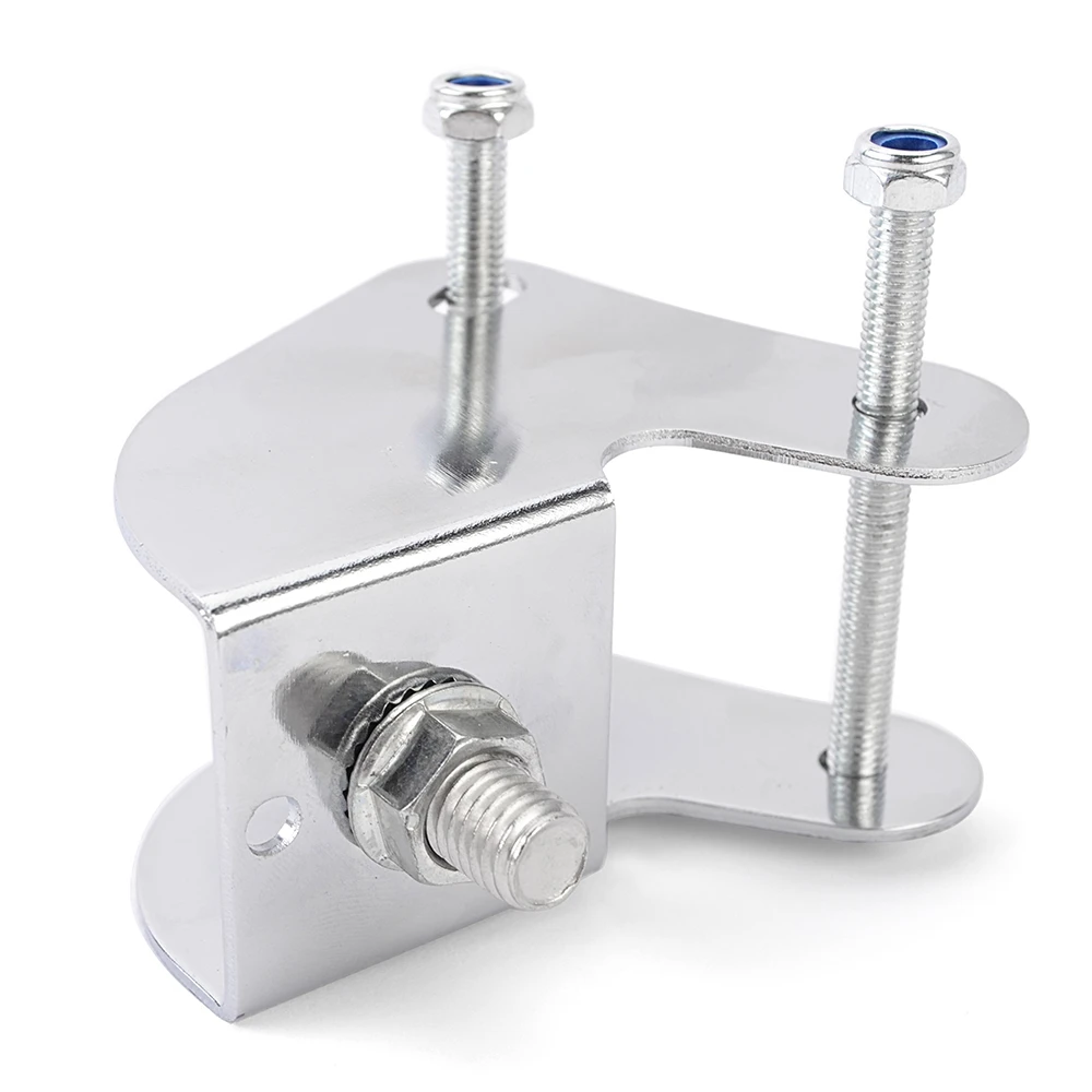 ملحقات الدراجة النارية حامل تثبيت للمصباح الأمامي مصباح إشارة ثابت معدني ممتد دعامة عجلة أمامية عالمية #4