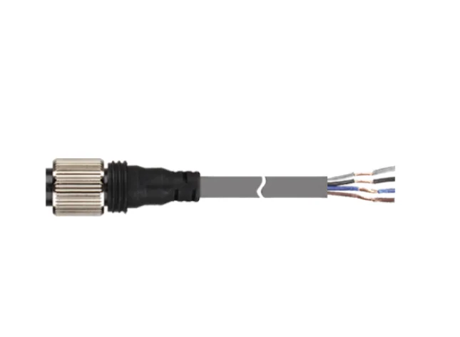 CID4-10R Sensor attachment 4P X 10M(Gray), Extension Cable of Area sensor, Receiver cable & 10M length