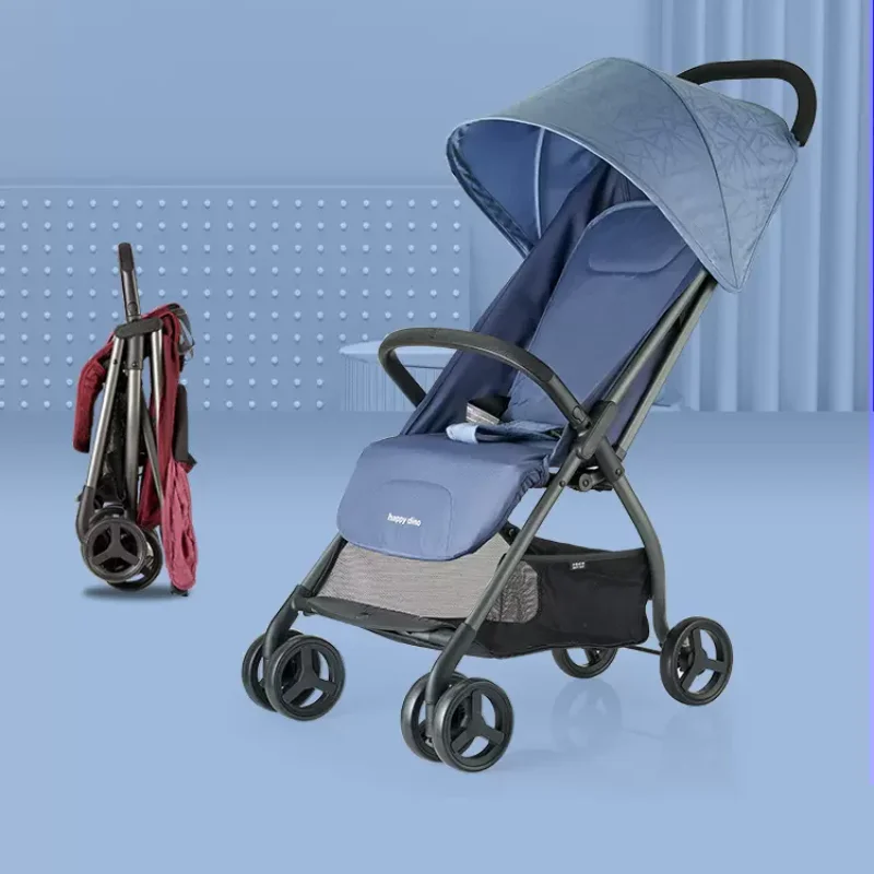 

Lightweight and Easy To Carry Foldable Baby Stroller Can Sit and Lie Down Baby Buggy Adjustable Sunshade Baby Carriage