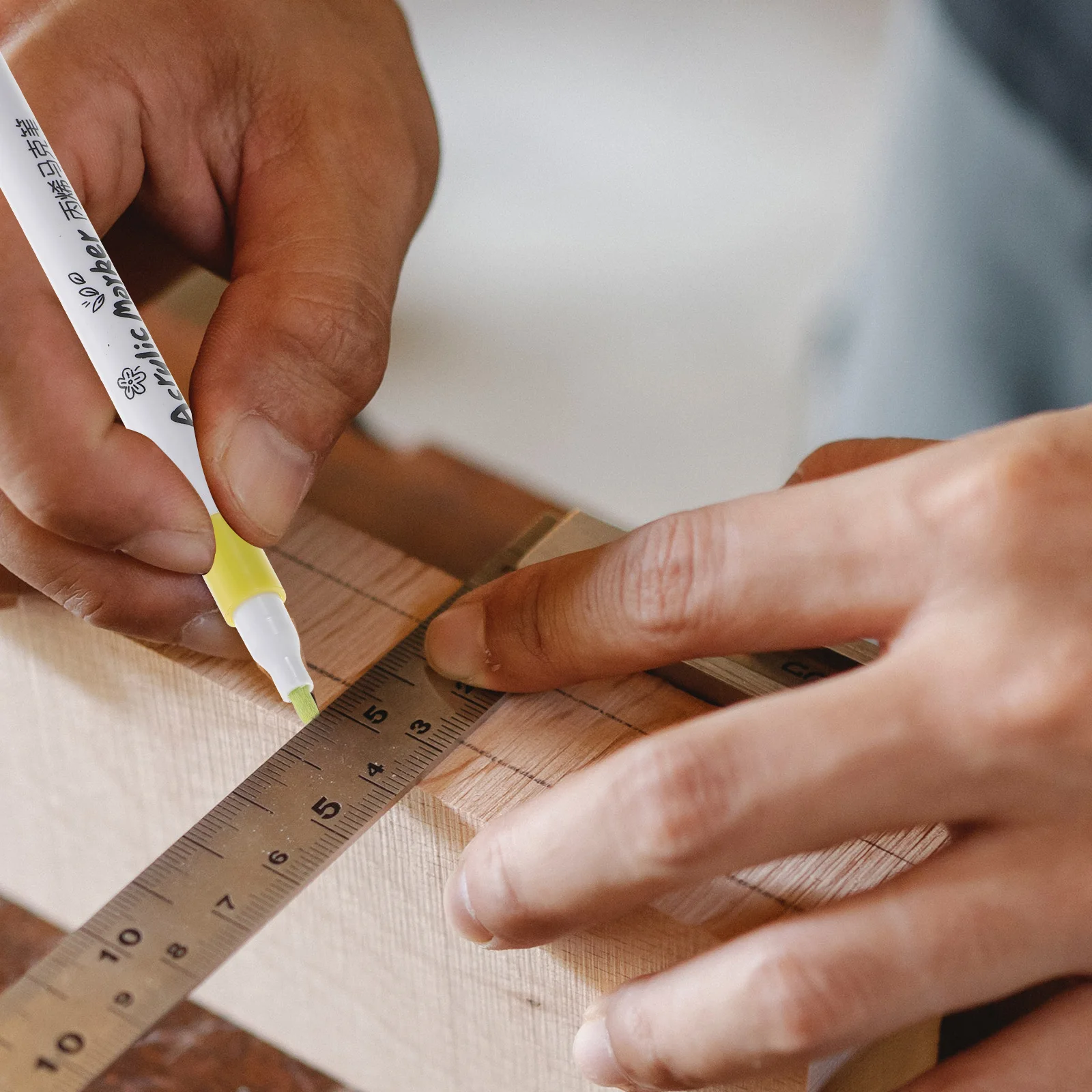 

36 Pcs Acrylic Markers Paint Pens for Metal Graffiti Fine Tip Fabric Clothes Permanent