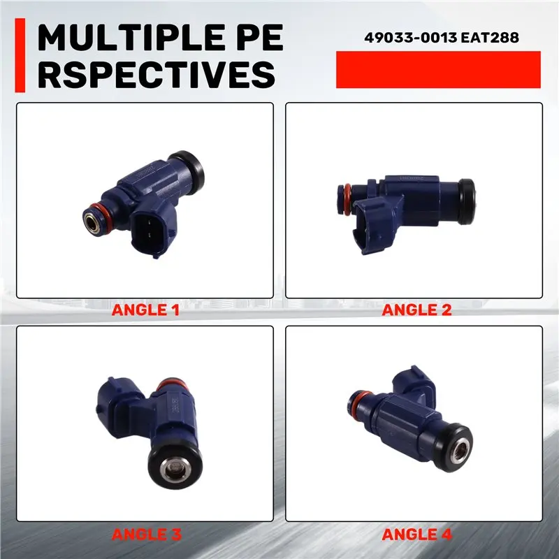 EAT288 Fuel Injector 49033-0013 49033-0029 For KAWASAKI ZX6R NINJA ZX6 2008 07 08 Z800 2013 view 3