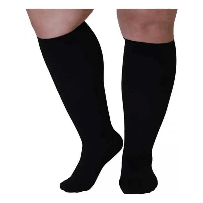 Plus Size Compression Socks S- 7XL Elastic Secondary Pressure Medical Stockings for Men and Women Anti-Sling Thrombus 23-32mmHg