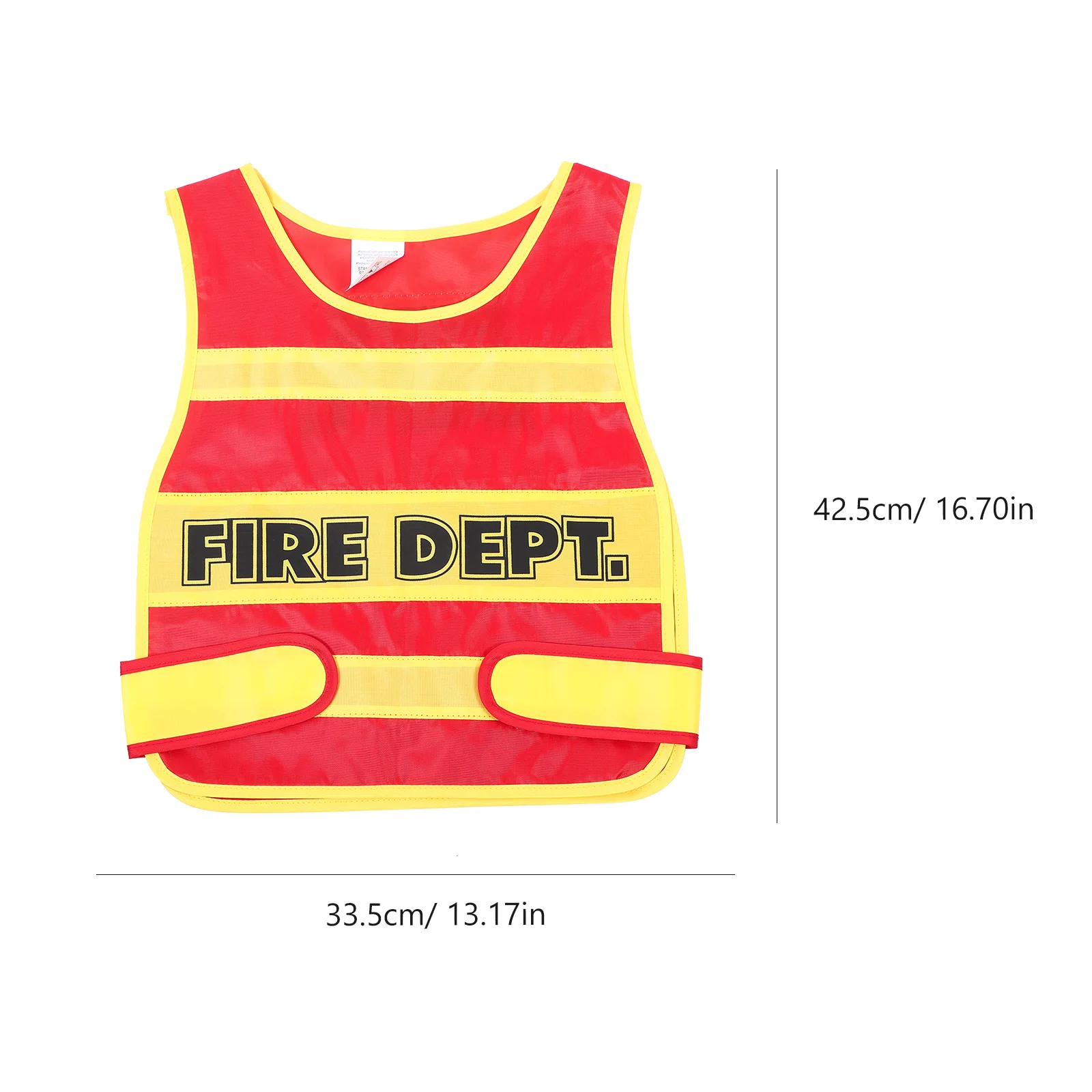 Halloween Costumes Children Fire Uniform Firefighter Vest Kids Make up Cosplay Toddler