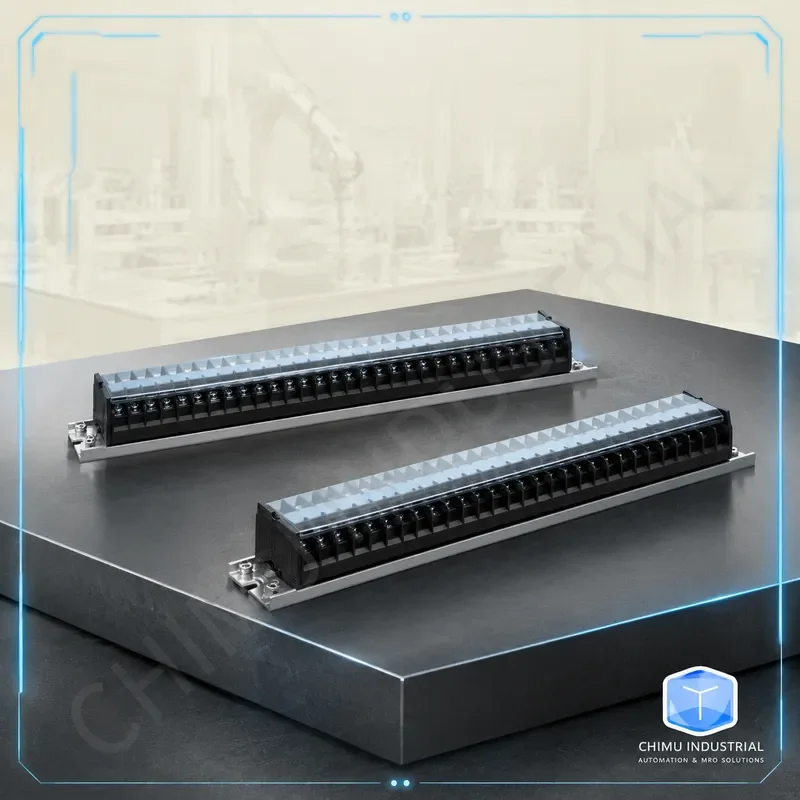 【CHIMU INDUSTRIAL】 for TD-2030 Terminal Block Connector 20A 30 Position DIN Rail