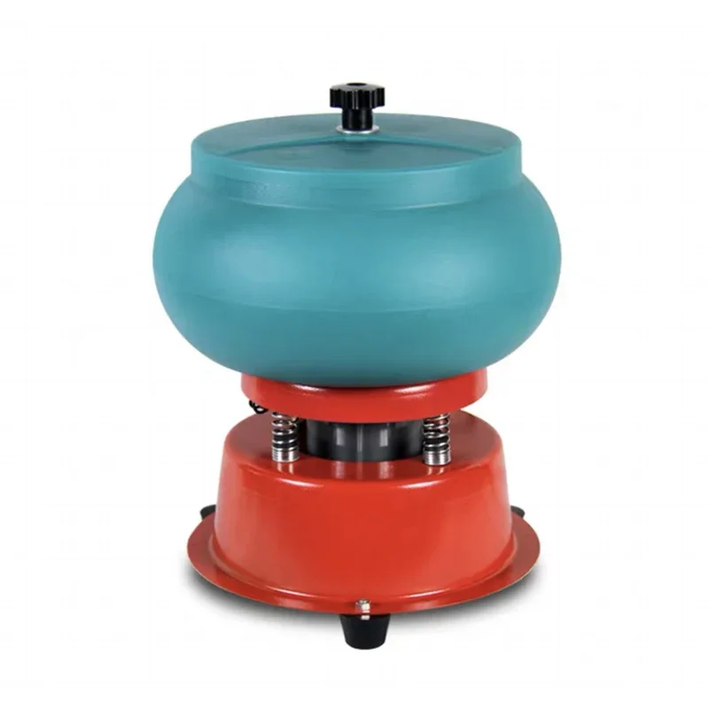 NEW 12 Inch Vibratory Tumbler, Jewelry Vibration Polishing Bucket Burnishing Grinding Rock  Drum Machine Making Tool