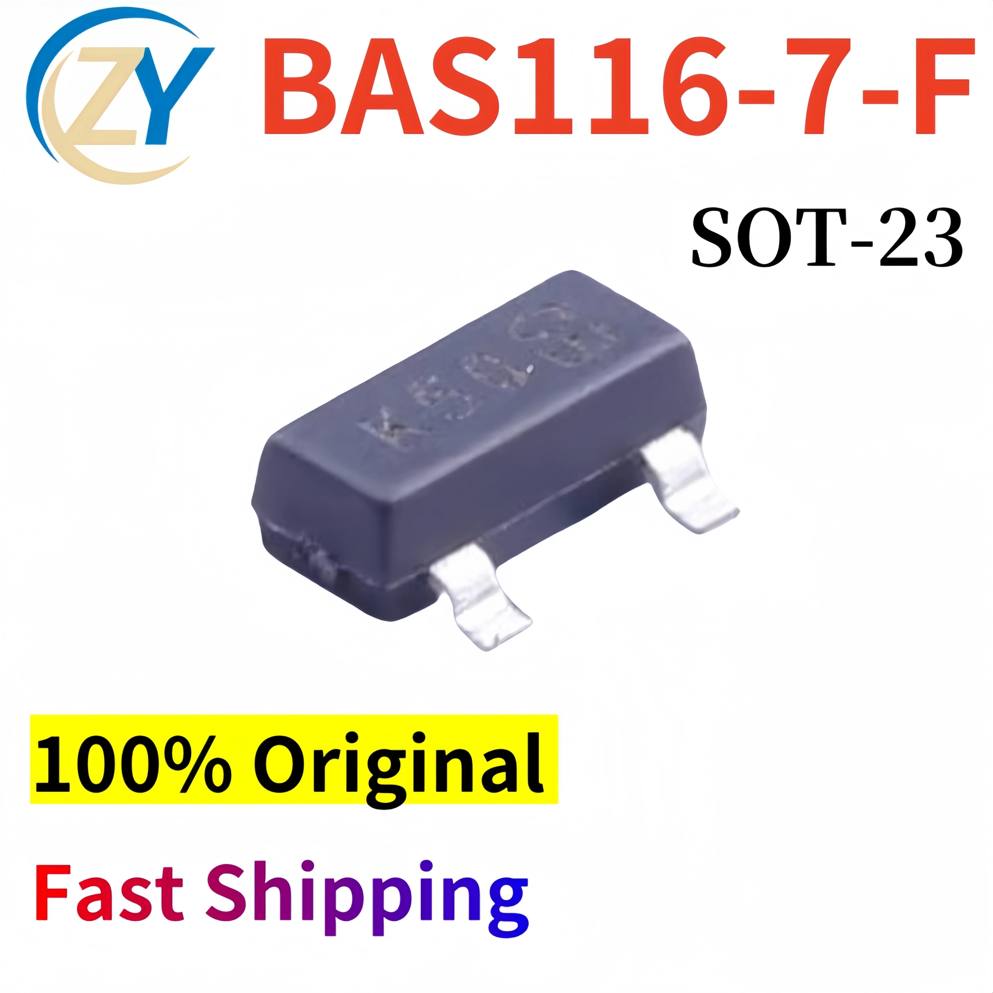 

(10-50pcs) BAS116 Diodes BAS116-7-F SOT-523 BU30TD3WG 74AHCT1G08GW General Purpose, Power, Switching 100% Original & In Stock