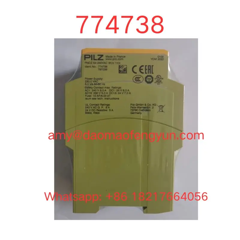 Brand new 774738 Safety relay PNOZ X4  fast  shipping