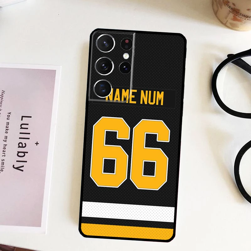 Ice Hockey Personalised Case For Samsung Galaxy S23 S21 S20 FE S8 S9 S10 Note 10 Plus S10e Note 20 S22 Ultra Cover