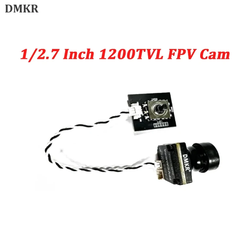 DMKR 1/2.7” LST-S6 1200 TVL Mini FPV Camera 2.1mm Lens Power 5V PAL/NTSC With OSD Internal Adjustable For RC FPV Drone