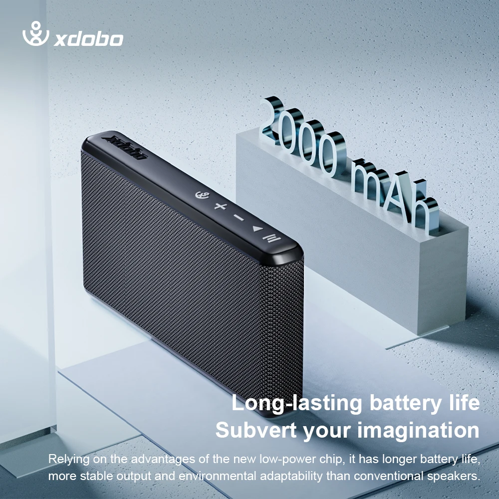 Xdobo X8 空気屋外防水ワイヤレス Bluetooth スピーカー 10 ワット超薄