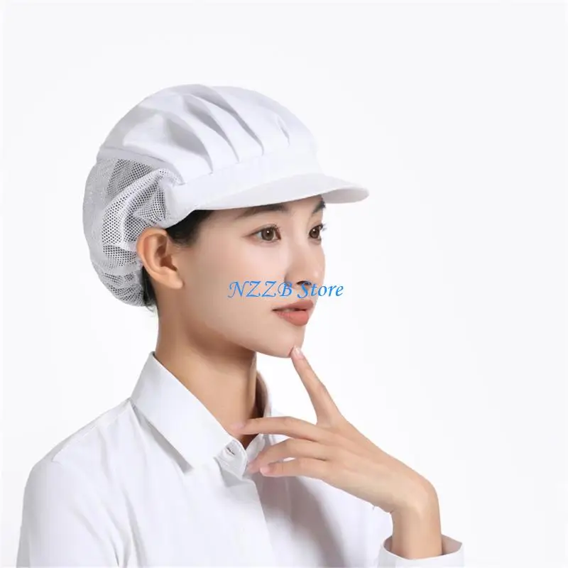 

T21F Kitchen Hair Net Hat Work Hat for Sanitary Processing Restaurant Waiters