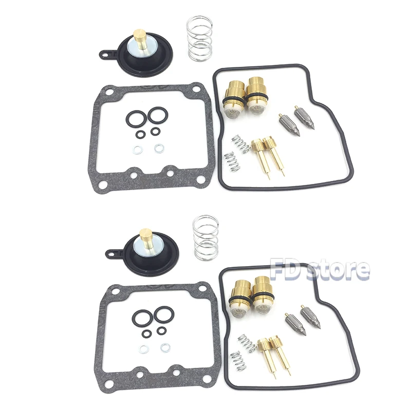 2x Carburetor Carb Repair Rebuild Kit for Suzuki 90-93 VX800 87-92 VS1400 Intruder 18-5125 18-5124