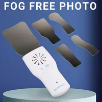 Juego de espejos antiniebla dentales, espejo con luz LED, reflectores de ortodoncia, fotografía Intraoral sin niebla, dentista de acero inoxidable