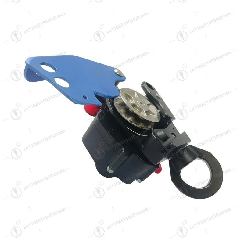 AWAH Z3-MINI Blue Ascent Descent Device, 5-100kg Load Lift Descender with Universal Joint for Aerial Work Climbing