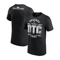 Men's Black Roman Reigns OTC 10-Star T-Shirt Summer Quick-drying Sportswear 3D Printed 2025 New Oversized Men's T-shirt
