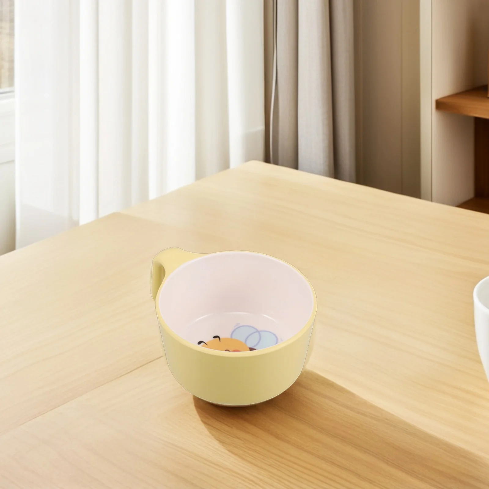 

Kids Bees Themed Tableware Set Lightweight Durable Fruit Bowl Child Friendly Design Enhances Appetite for Meals Snacks