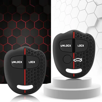 シリコンキーケースカバー三菱エボリューションランサー EX グランディスアウトランダートリトンパジェロ ASX 保護 Fob に適合