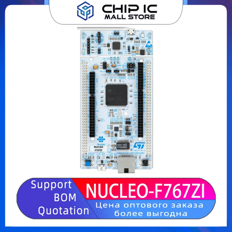 

NUCLEO-F767ZI Nucleo-144 Development Board STM32F767ZIT6 MCU New Original Stock