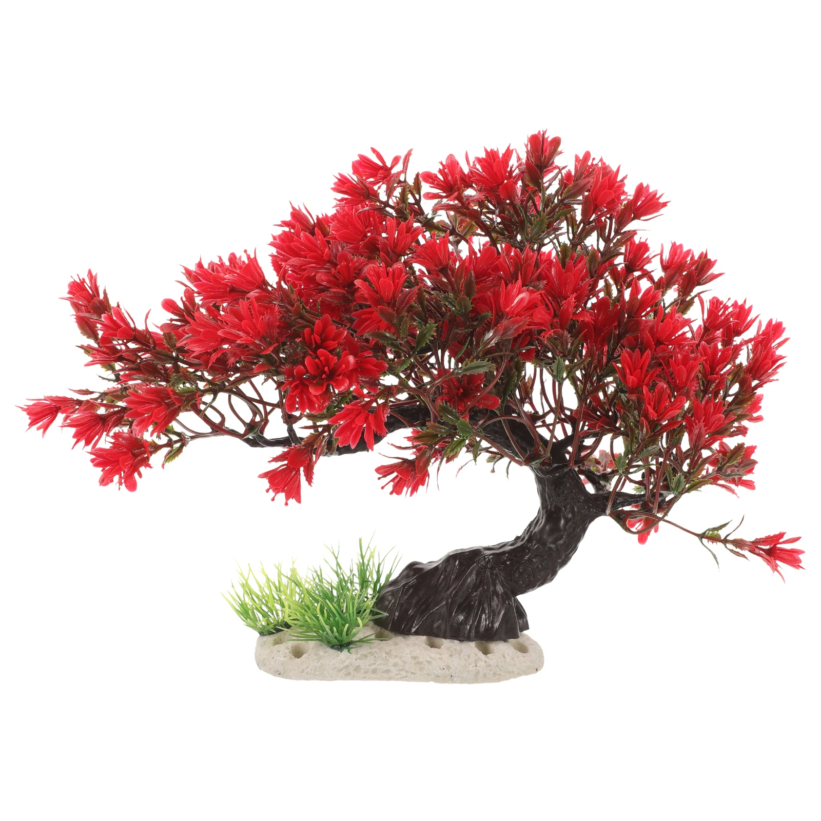 

Simulated Tree Grass Large Plastic Aquarium Decor Fish Tank Plants Decorations Lifelike Ornament Pet SuppliesAquarium