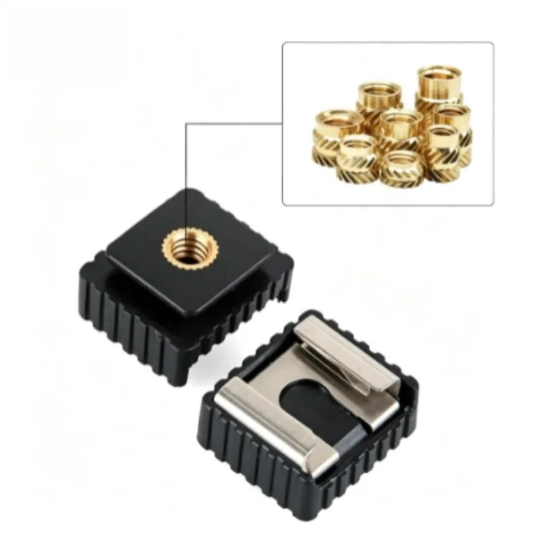 Boxed 300PCS earth eight copper nut hot melt copper nut boxed double twill copper flower mother