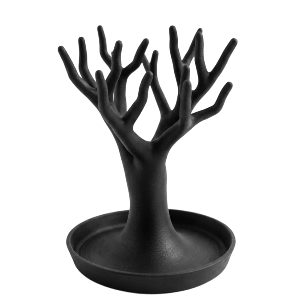 3D Printed Miscellaneous Item Storage Tray Decorative Figurine Nordic Tree-shaped Organizer Jewelry Towers Simulated