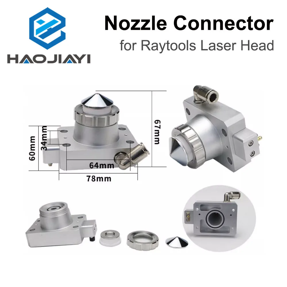 

Аксессуары для лазерных режущих головок Raytools: Разъем датчика сопла для BT210S BT230 BT240S BM111 BM109 BM112