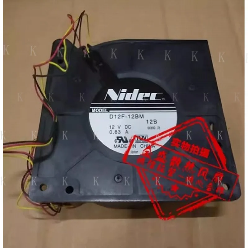 C  for  Nidec D12F-12BM DC12V 0.83A 12CM Turbo Cooling Fan