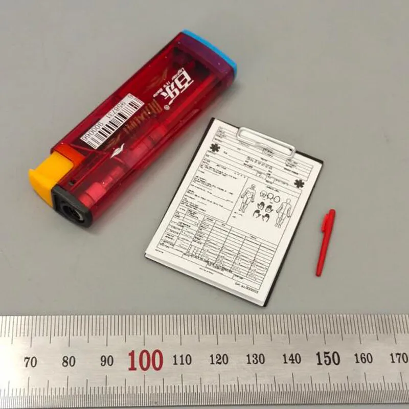 

J3-8 1/6 Scale Protective Clothing Angel Note Board and Pen Model for 12"