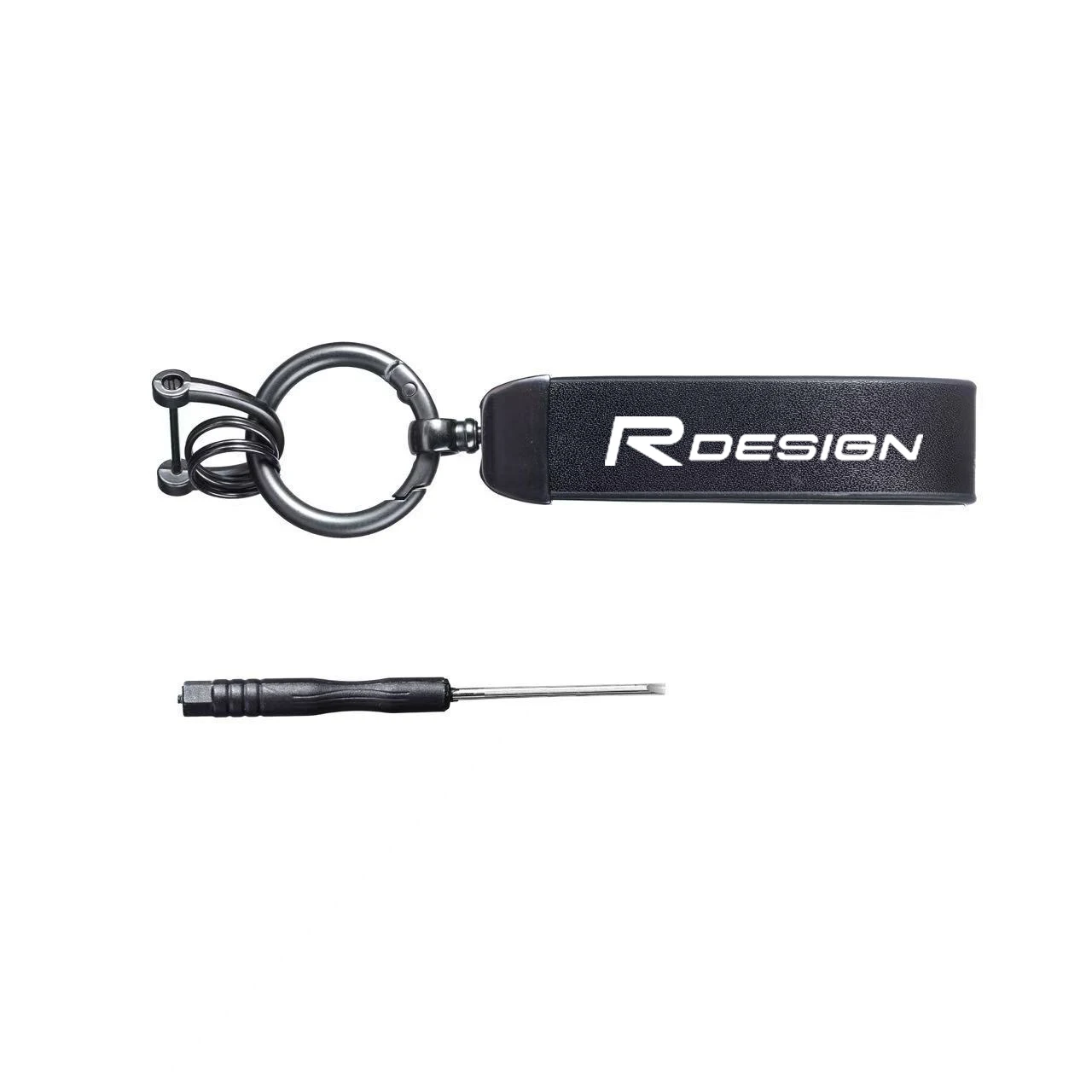 ROESIGN  style motorcycle carbon fiber leather and luxury suede keychains, horseshoe buckles, and jewelry buckles