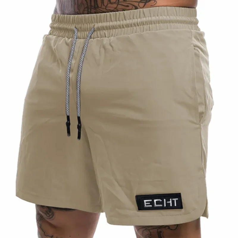 Men Hot Shorts Light Weight Thin Short Pants Running Squat Fitness Shorts Men GYM Wear Quick-drying Drawstring Shorts