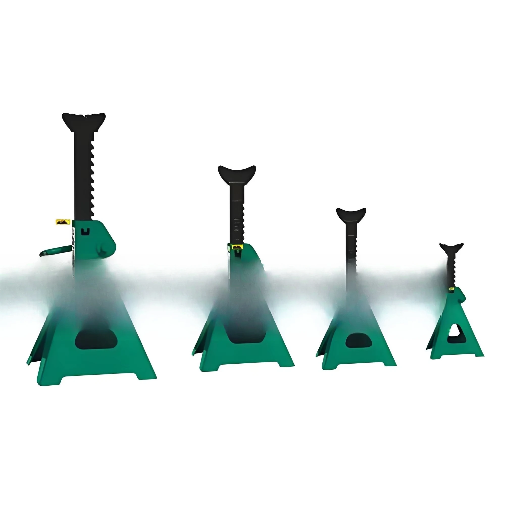 

Adjustable height steel car truck jack bracket