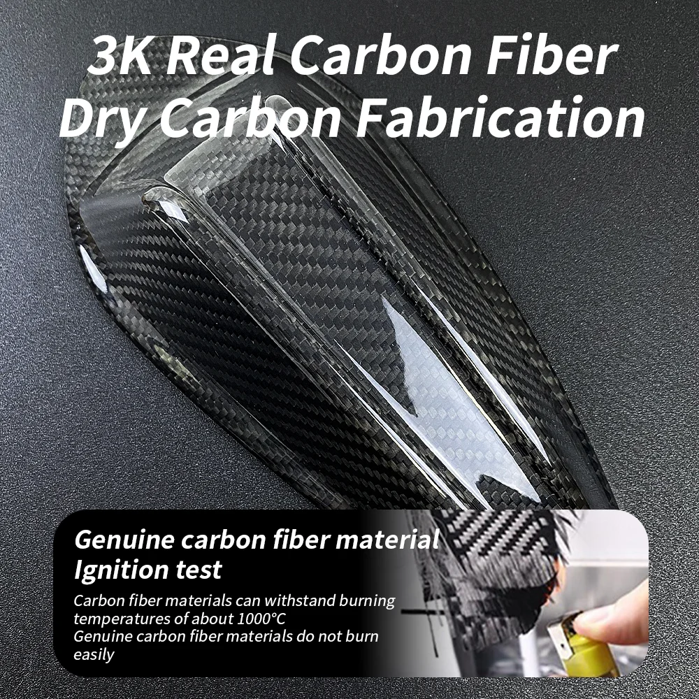 Carbon Fiber Car Roof Shark Fin Antenna Cover For BMW G20 G80 G22 G42 i01 3 Series i3 M3 2023 Trim Sticker Car Accessories